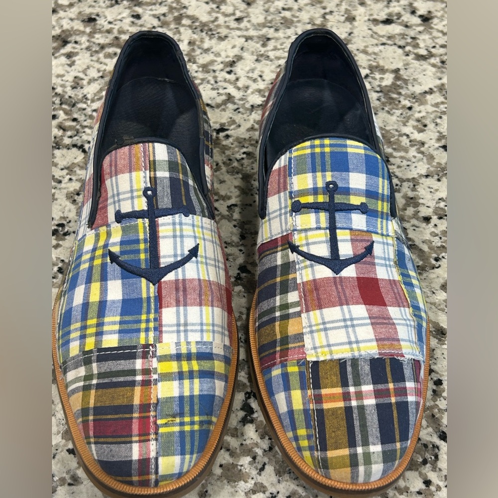 Sperry Multicolor Plaid Men's Loafers